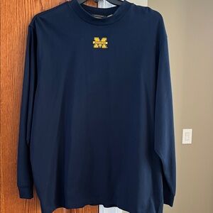 Men’s  new without tags long sleeve shirt U OF M. size XXL